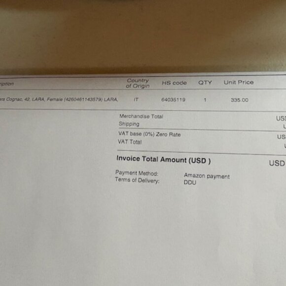 Women's Italian Leather Boots Size 11.5 in Cognac - Picture 8 of 8